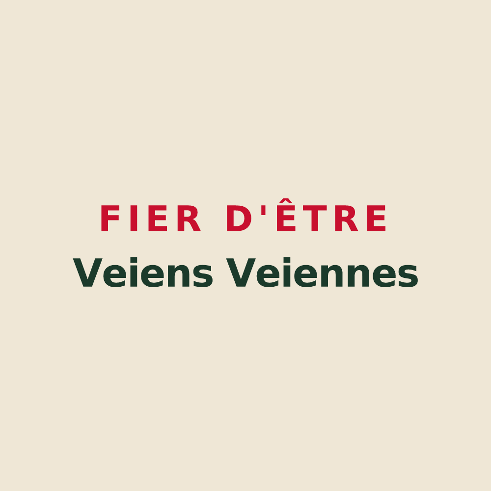 Tote bag « Fier d'être Veiens Veiennes » — design pour Veix