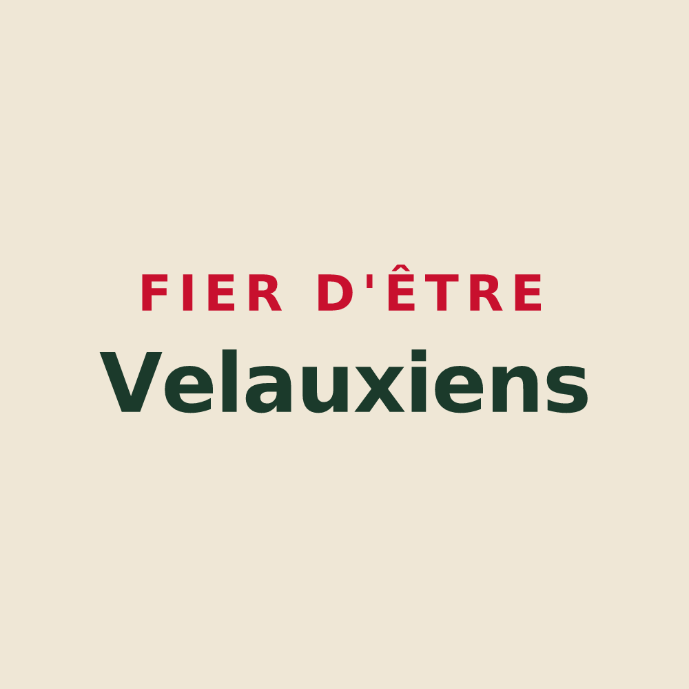 Tote bag « Fier d'être Velauxiens » — design pour Velaux