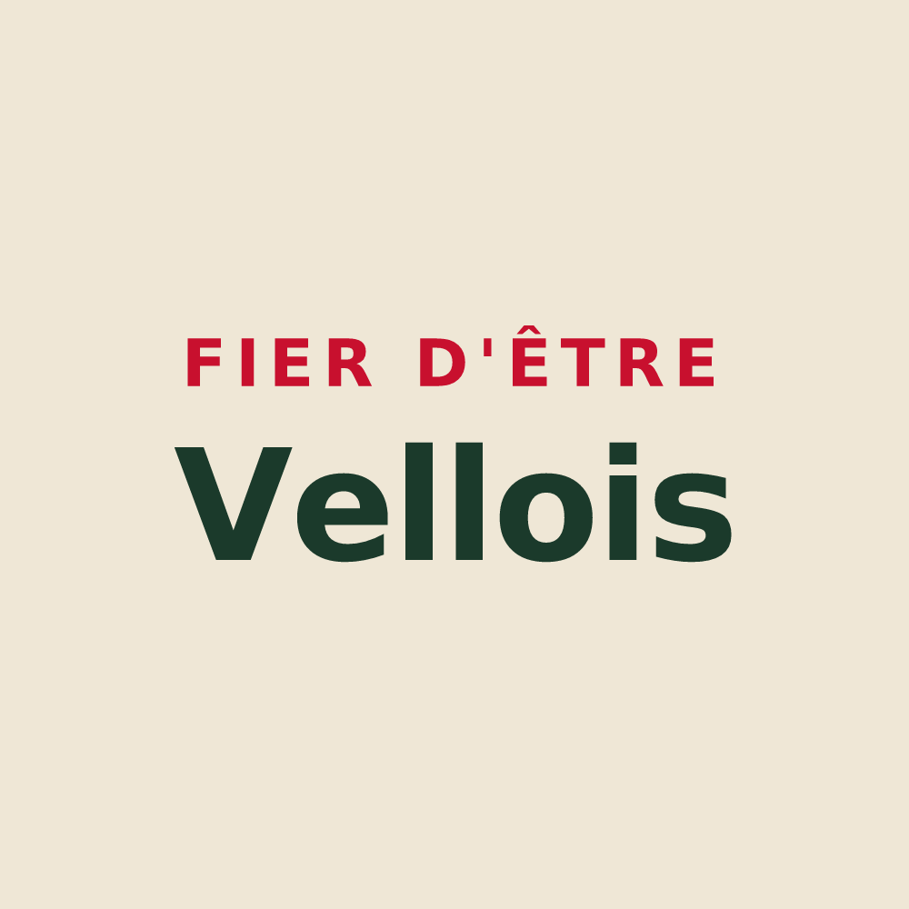 Tote bag « Fier d'être Vellois » — design pour Velles