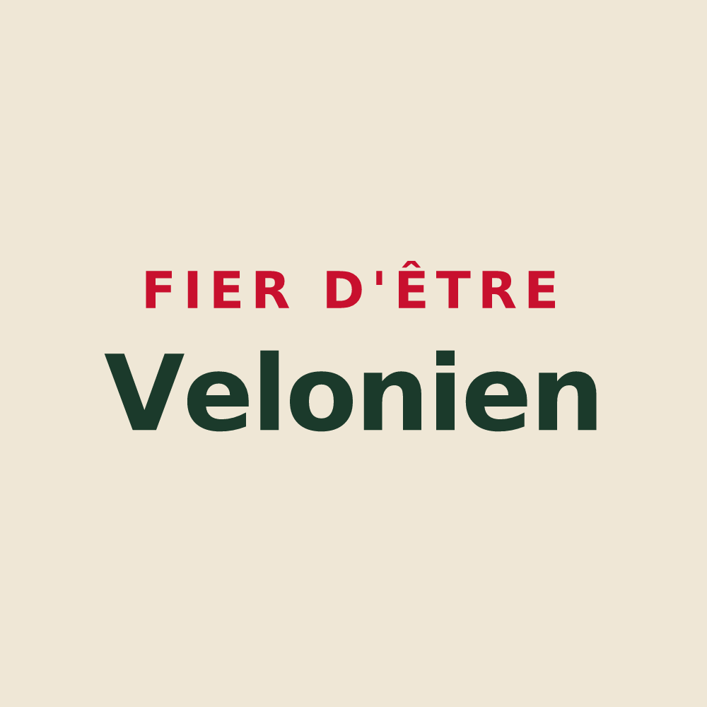 Tote bag « Fier d'être Velonien » — design pour Velogny
