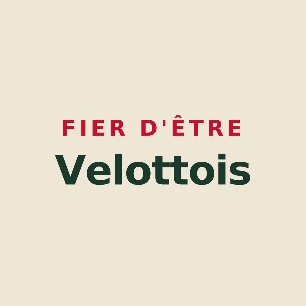 Tote bag « Fier d'être Velottois » — design pour Velotte-et-Tatignécourt