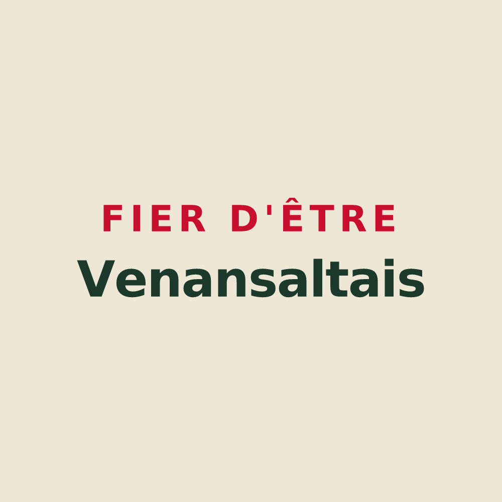 Tote bag « Fier d'être Venansaltais » — design pour Venansault