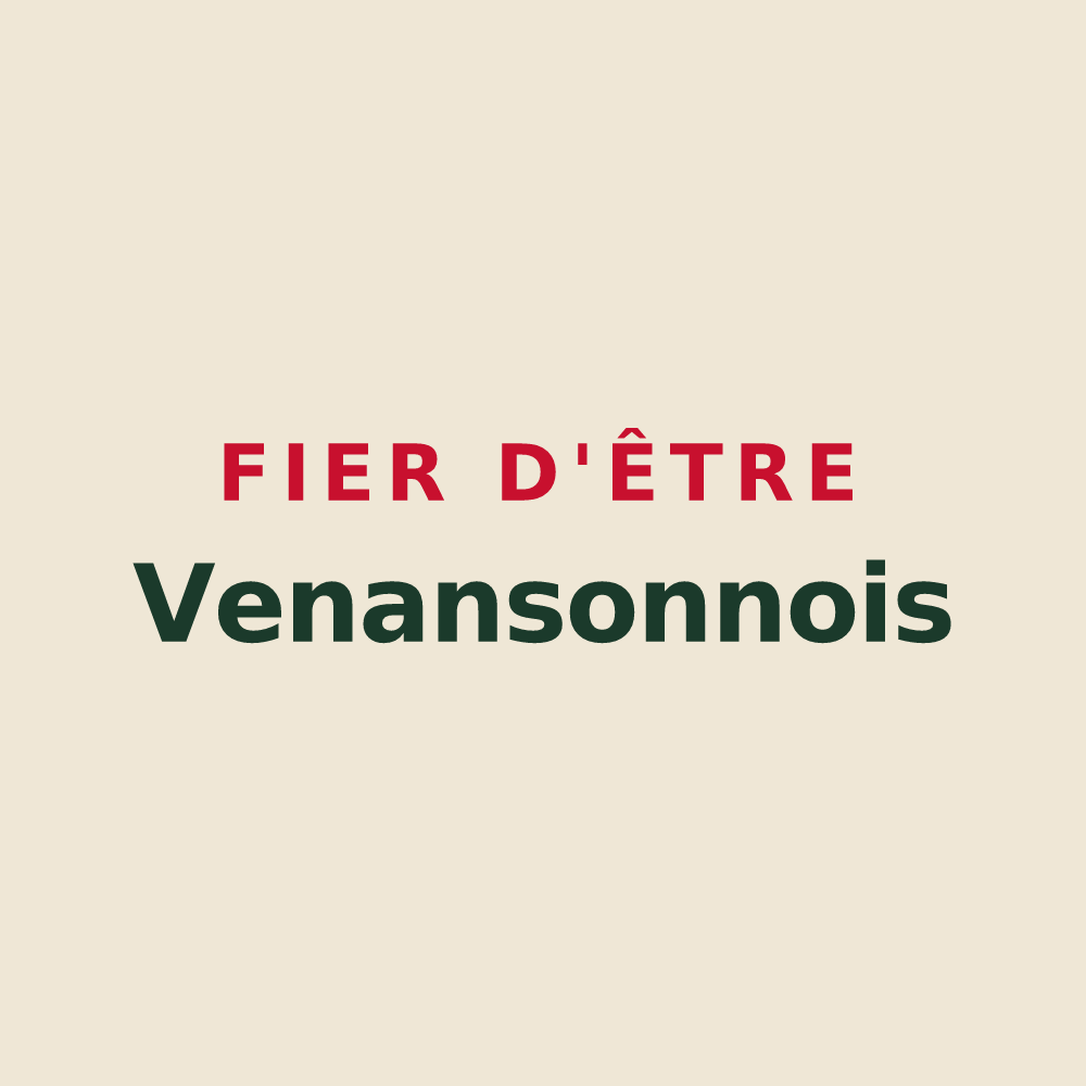 Tote bag « Fier d'être Venansonnois » — design pour Venanson
