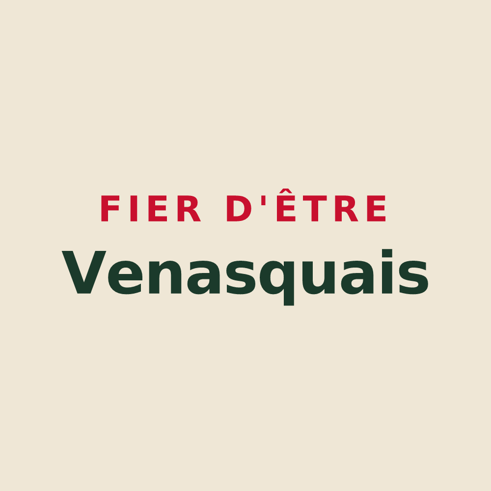 Tote bag « Fier d'être Venasquais » — design pour Venasque