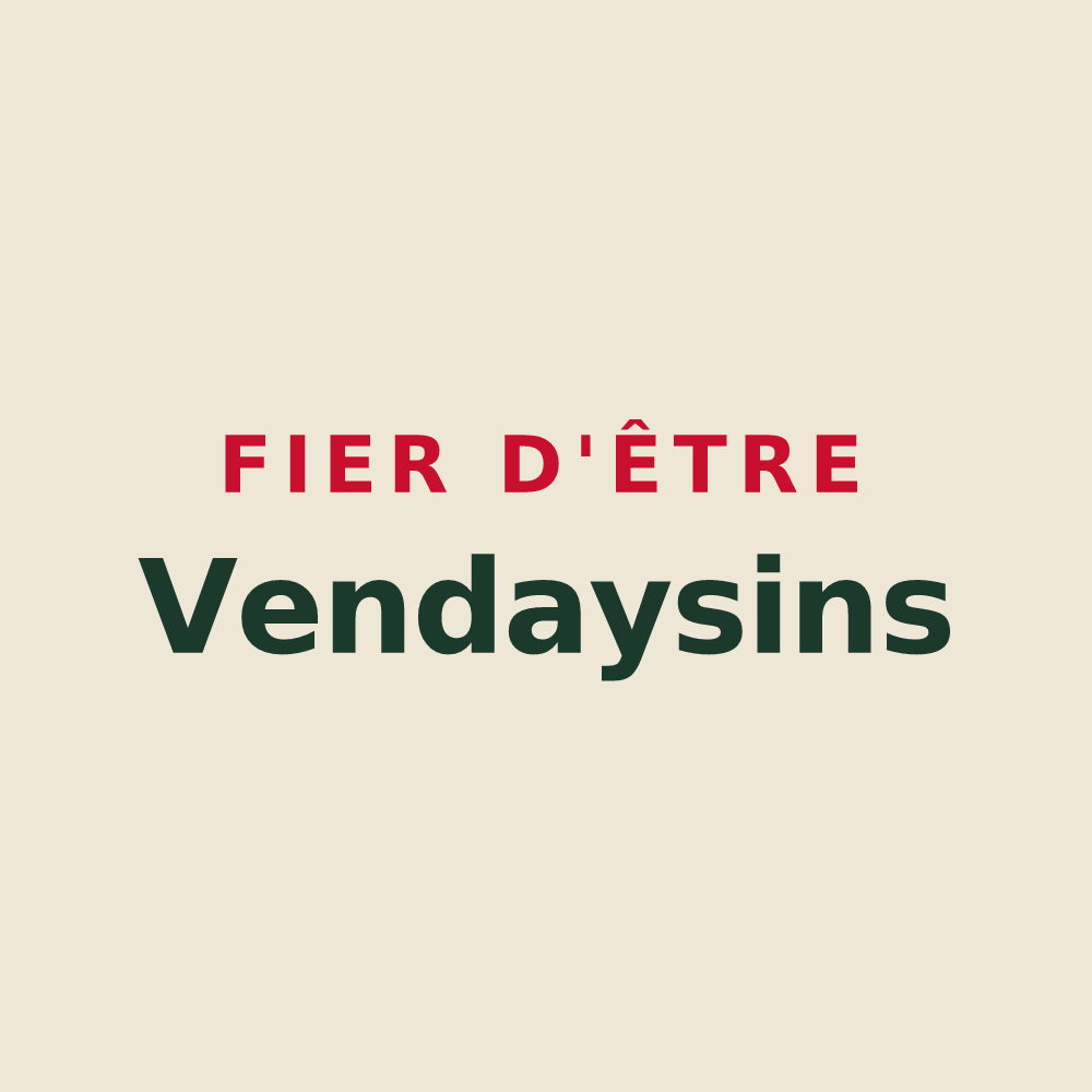 Tote bag « Fier d'être Vendaysins » — design pour Vendays-Montalivet