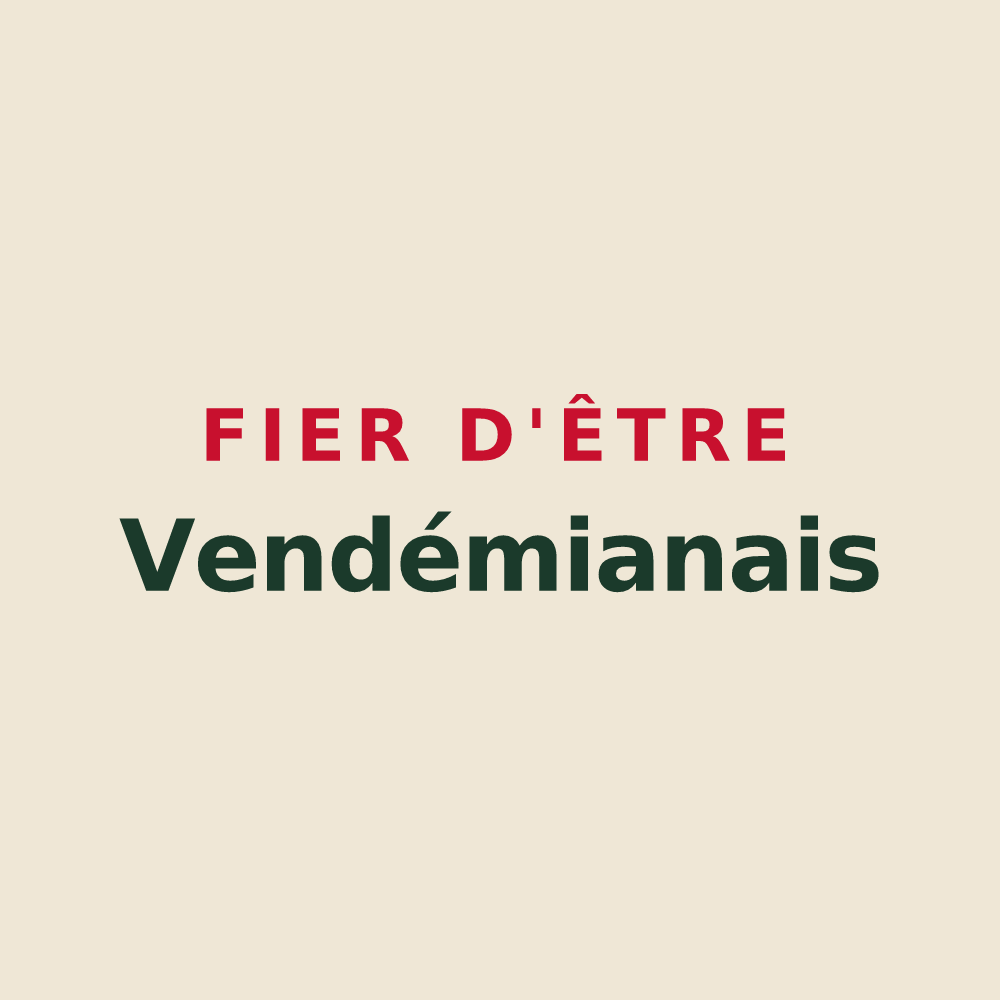 Tote bag « Fier d'être Vendémianais » — design pour Vendémian