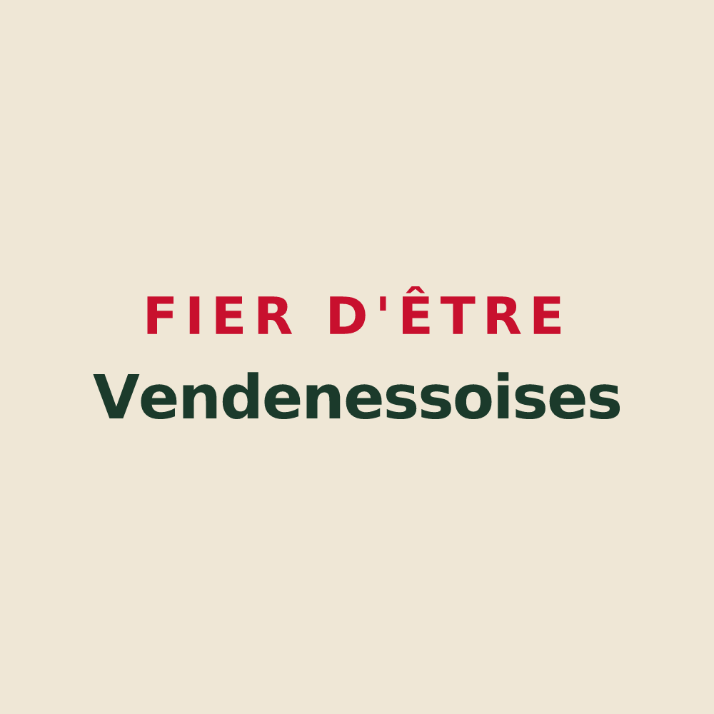 Tote bag « Fier d'être Vendenessoises » — design pour Vendenesse-lès-Charolles