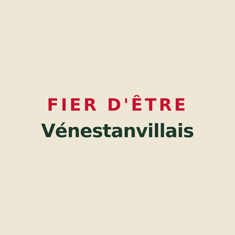 Tote bag « Fier d'être Vénestanvillais » — design pour Vénestanville