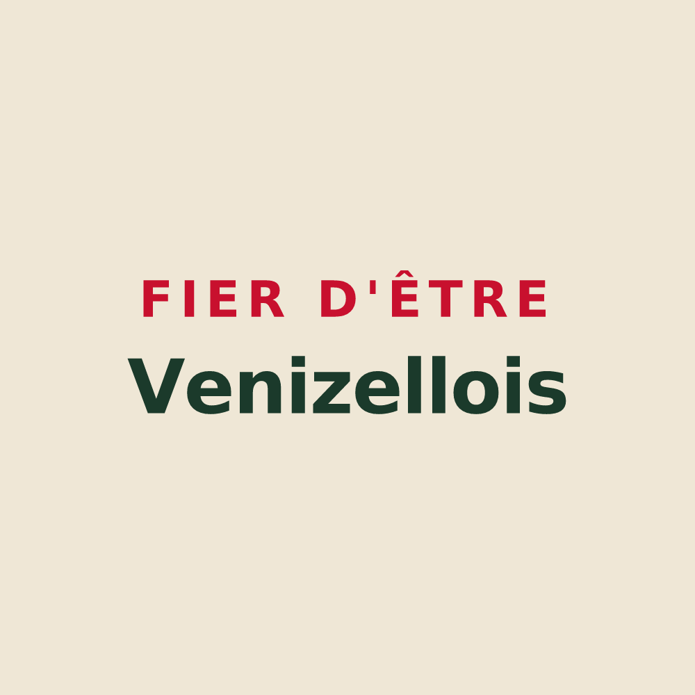 Tote bag « Fier d'être Venizellois » — design pour Venizel