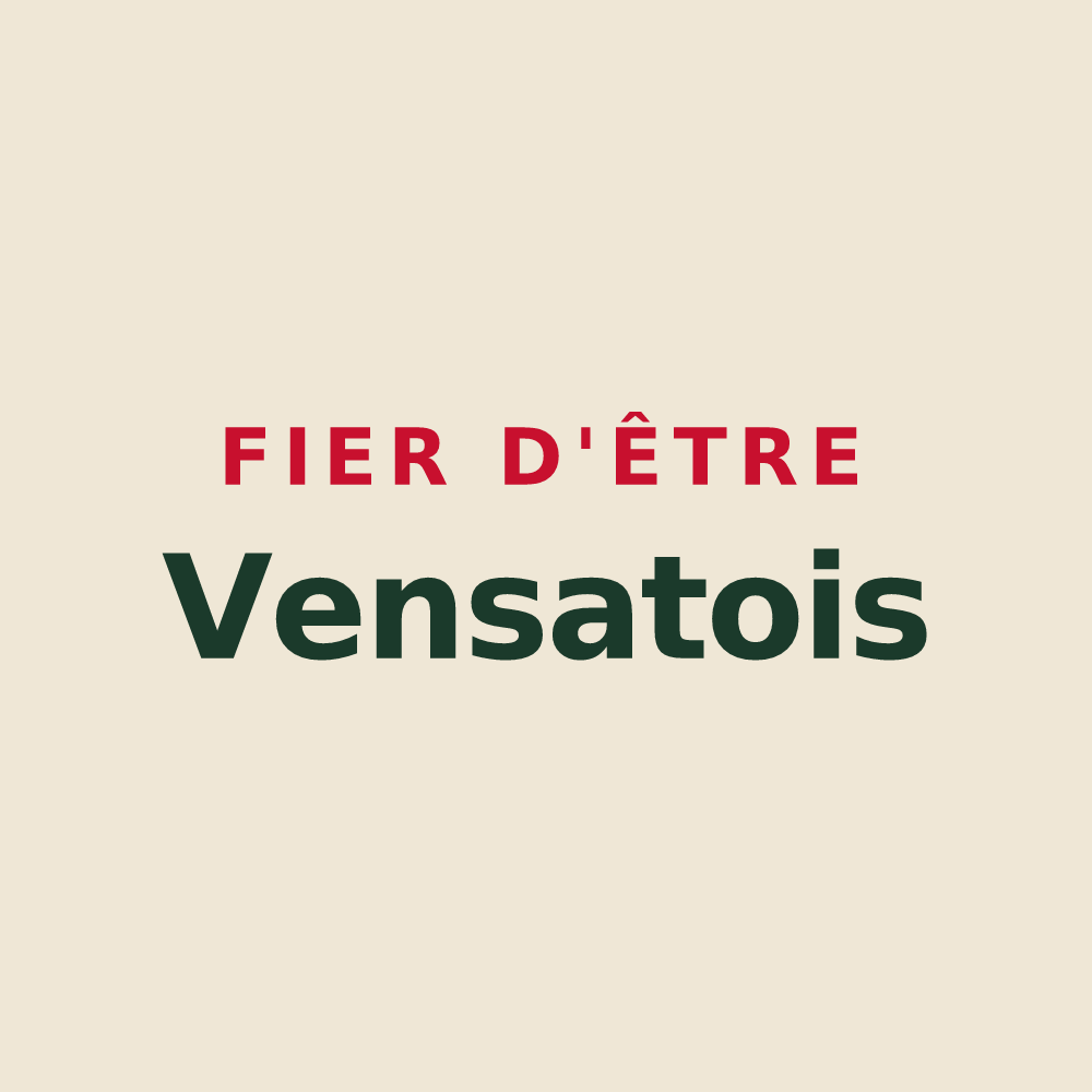 Tote bag « Fier d'être Vensatois » — design pour Vensat