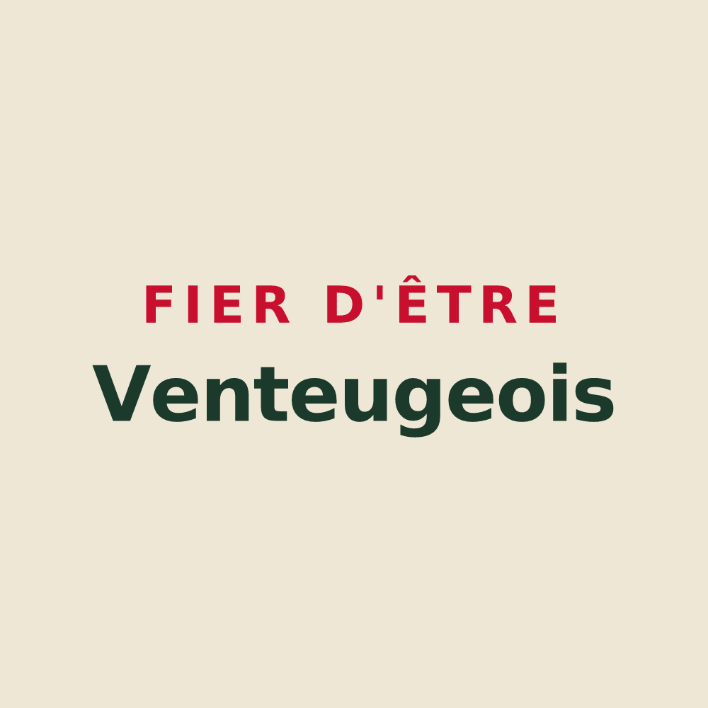Tote bag « Fier d'être Venteugeois » — design pour Venteuges