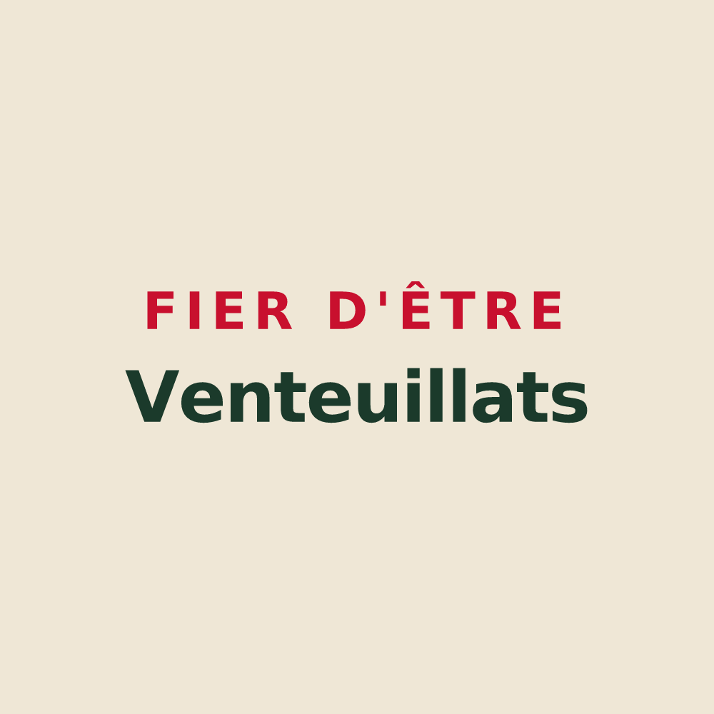 Tote bag « Fier d'être Venteuillats » — design pour Venteuil