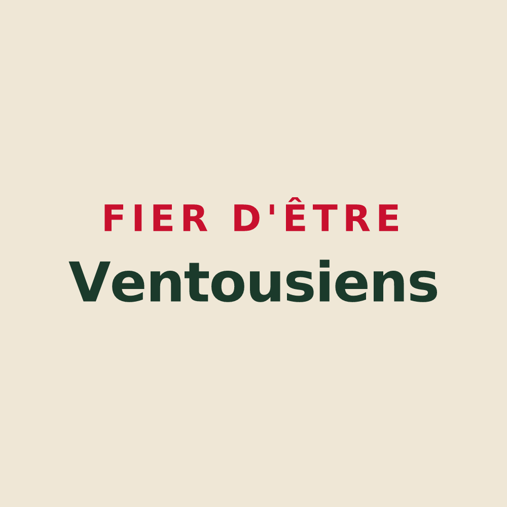 Tote bag « Fier d'être Ventousiens » — design pour Ventouse
