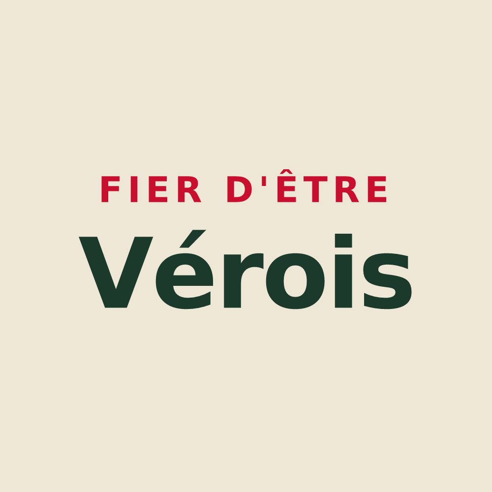 Tote bag « Fier d'être Vérois » — design pour Ver-sur-Mer