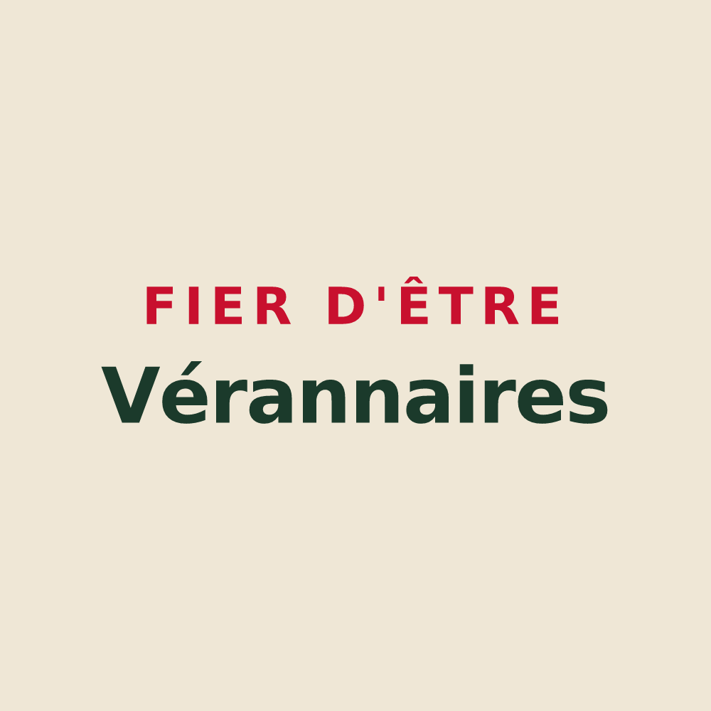 Tote bag « Fier d'être Vérannaires » — design pour Véranne