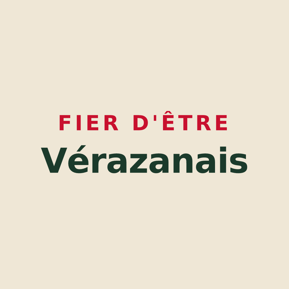 Tote bag « Fier d'être Vérazanais » — design pour Véraza