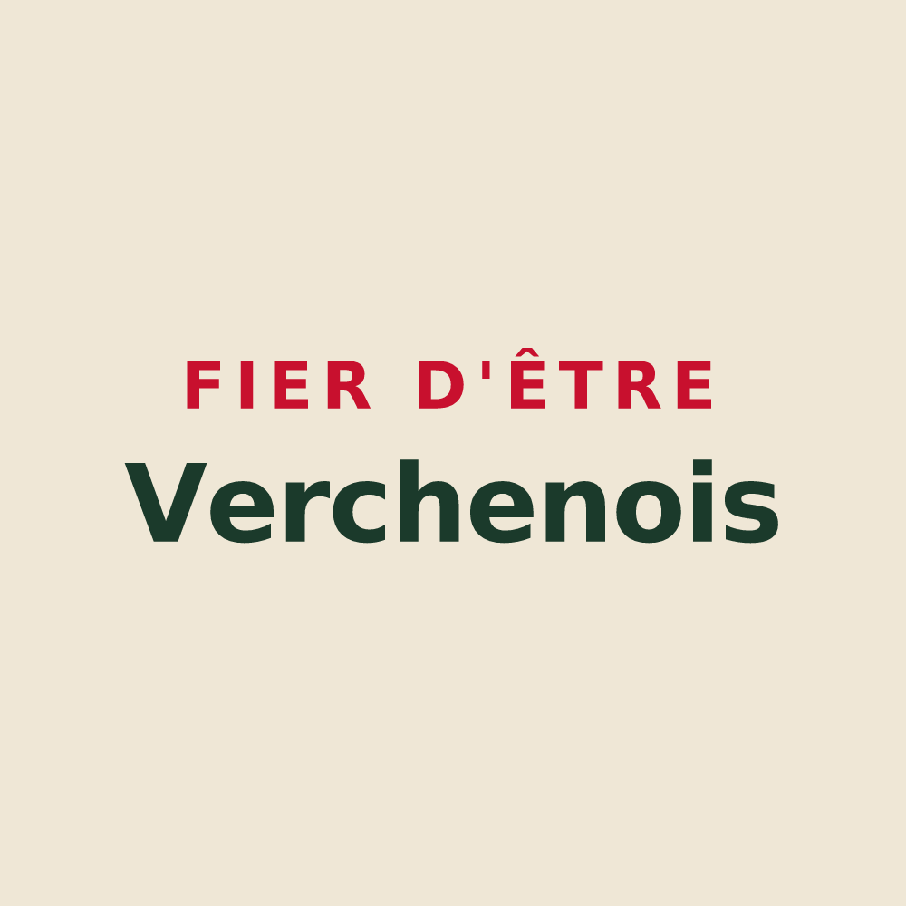 Tote bag « Fier d'être Verchenois » — design pour Vercheny