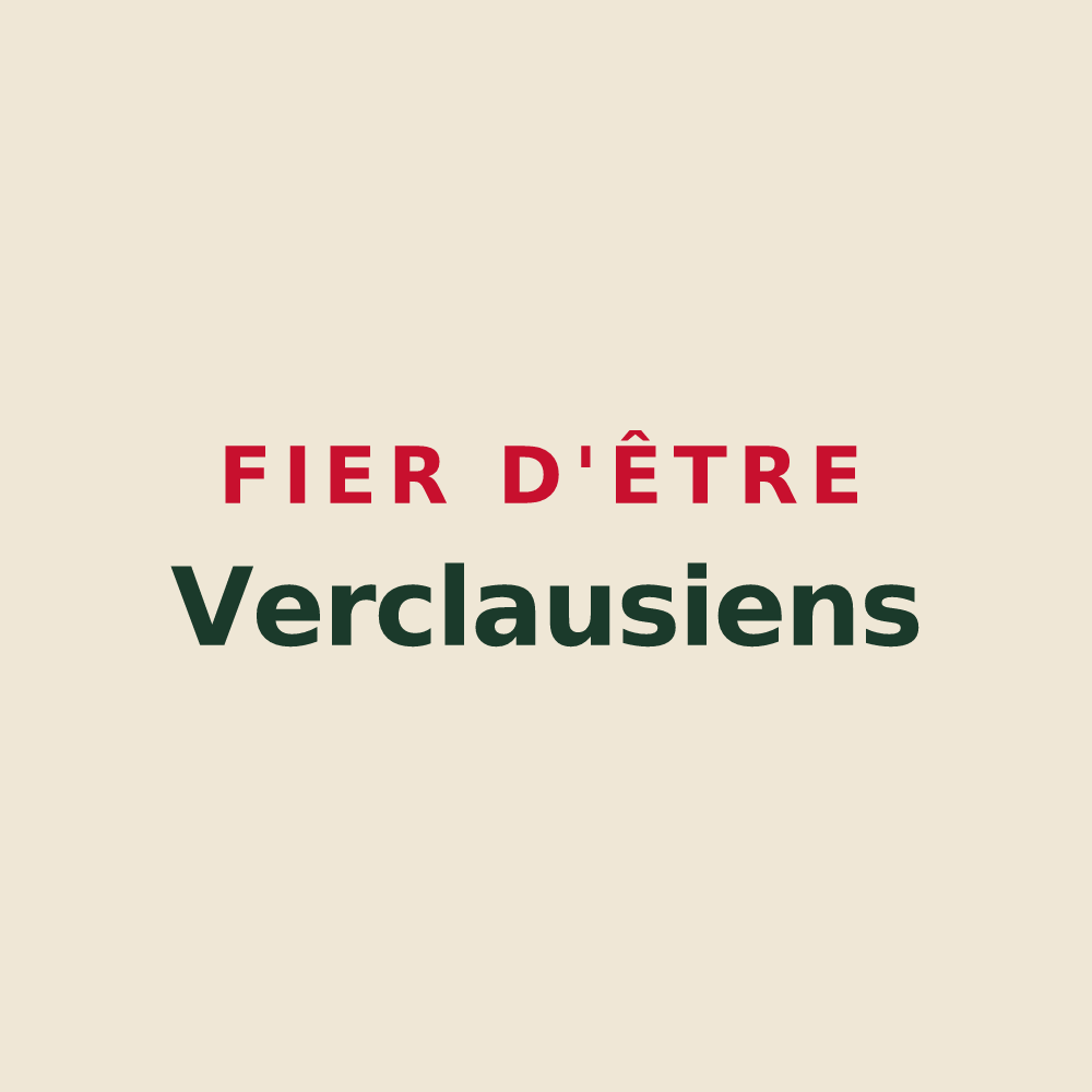 Tote bag « Fier d'être Verclausiens » — design pour Verclause
