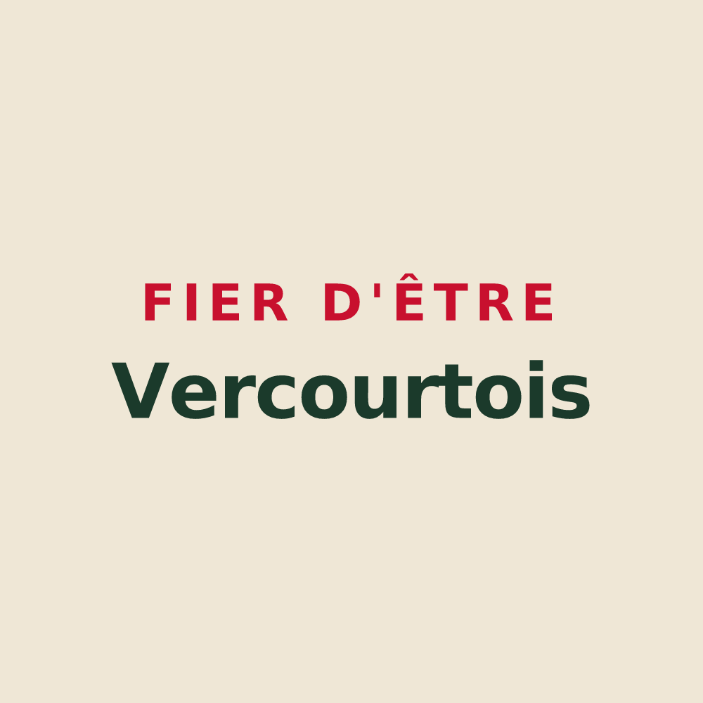 Tote bag « Fier d'être Vercourtois » — design pour Vercourt