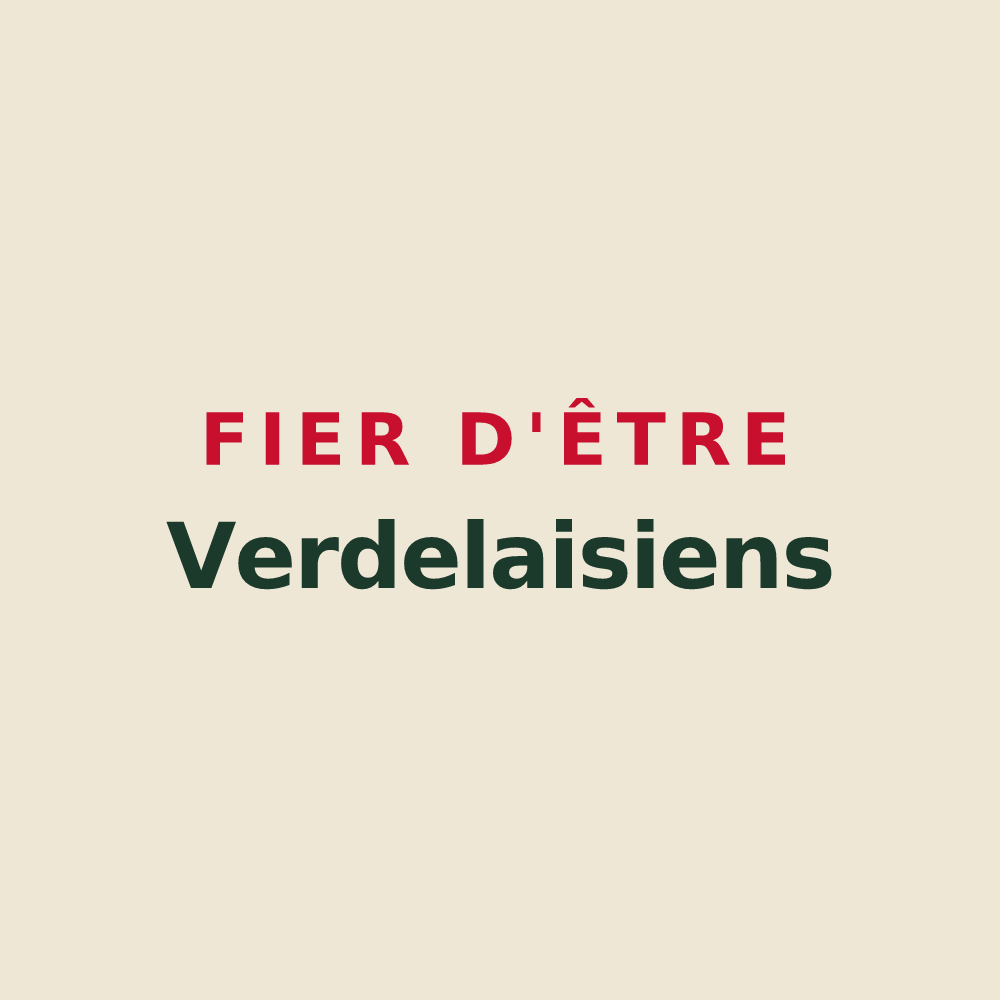 Tote bag « Fier d'être Verdelaisiens » — design pour Verdelais