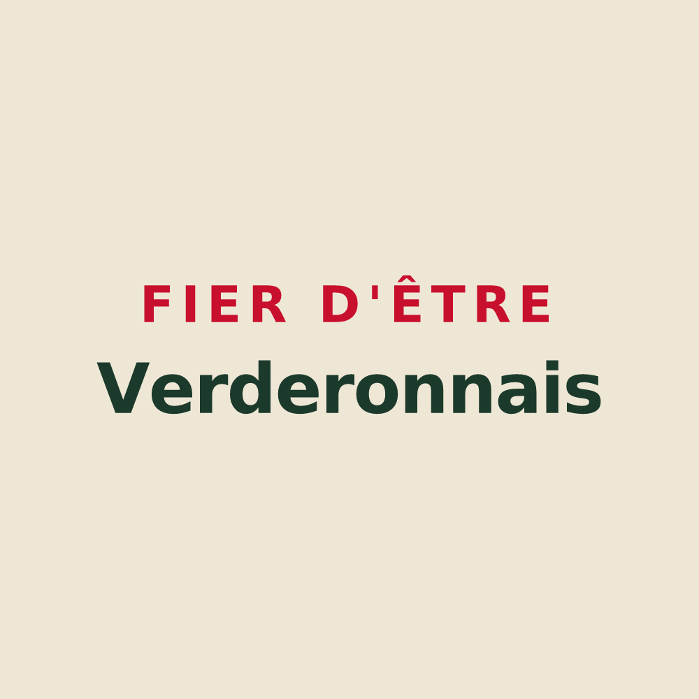 Tote bag « Fier d'être Verderonnais » — design pour Verderonne