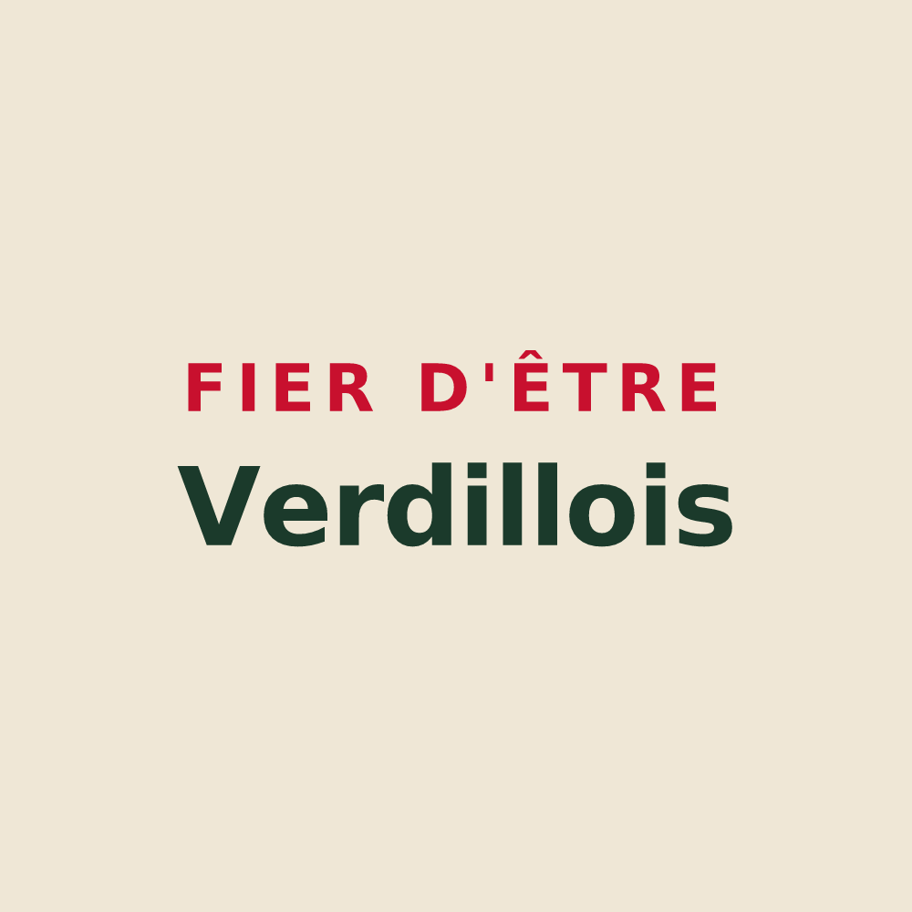 Tote bag « Fier d'être Verdillois » — design pour Verdille