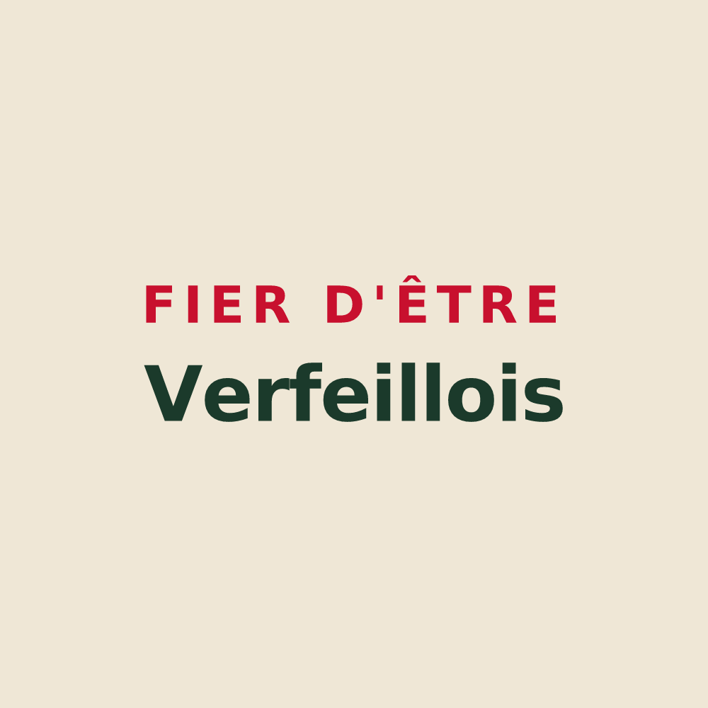 Tote bag « Fier d'être Verfeillois » — design pour Verfeil