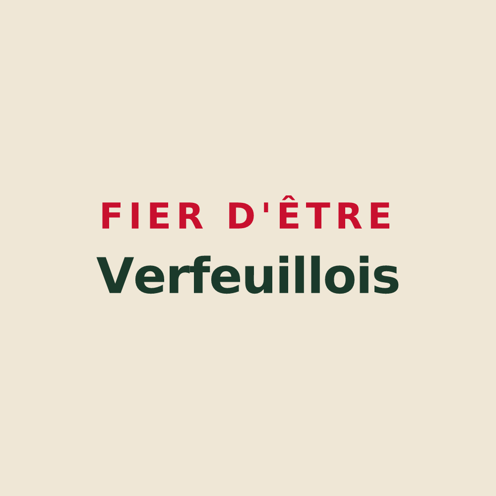 Tote bag « Fier d'être Verfeuillois » — design pour Verfeuil