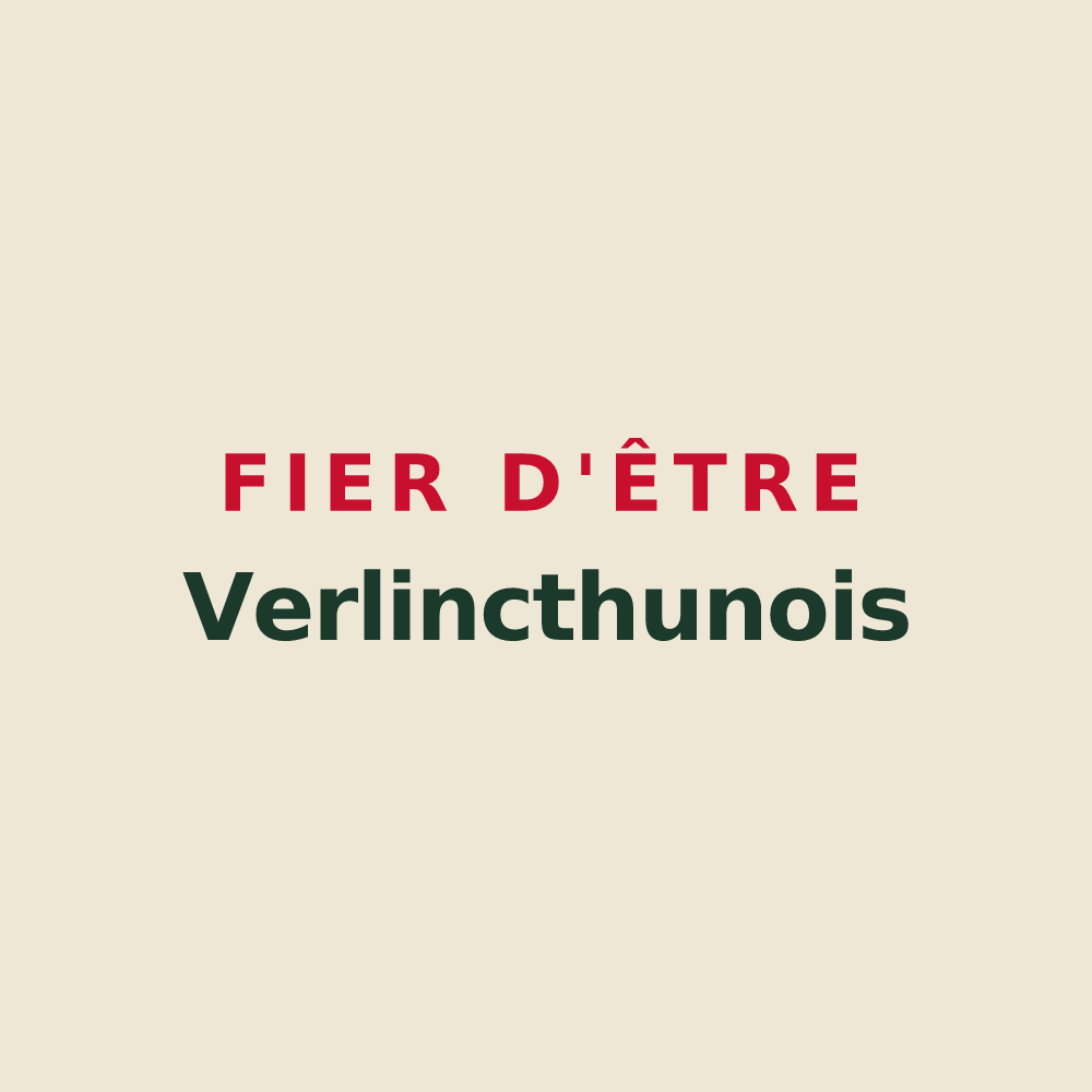 Tote bag « Fier d'être Verlincthunois » — design pour Verlincthun