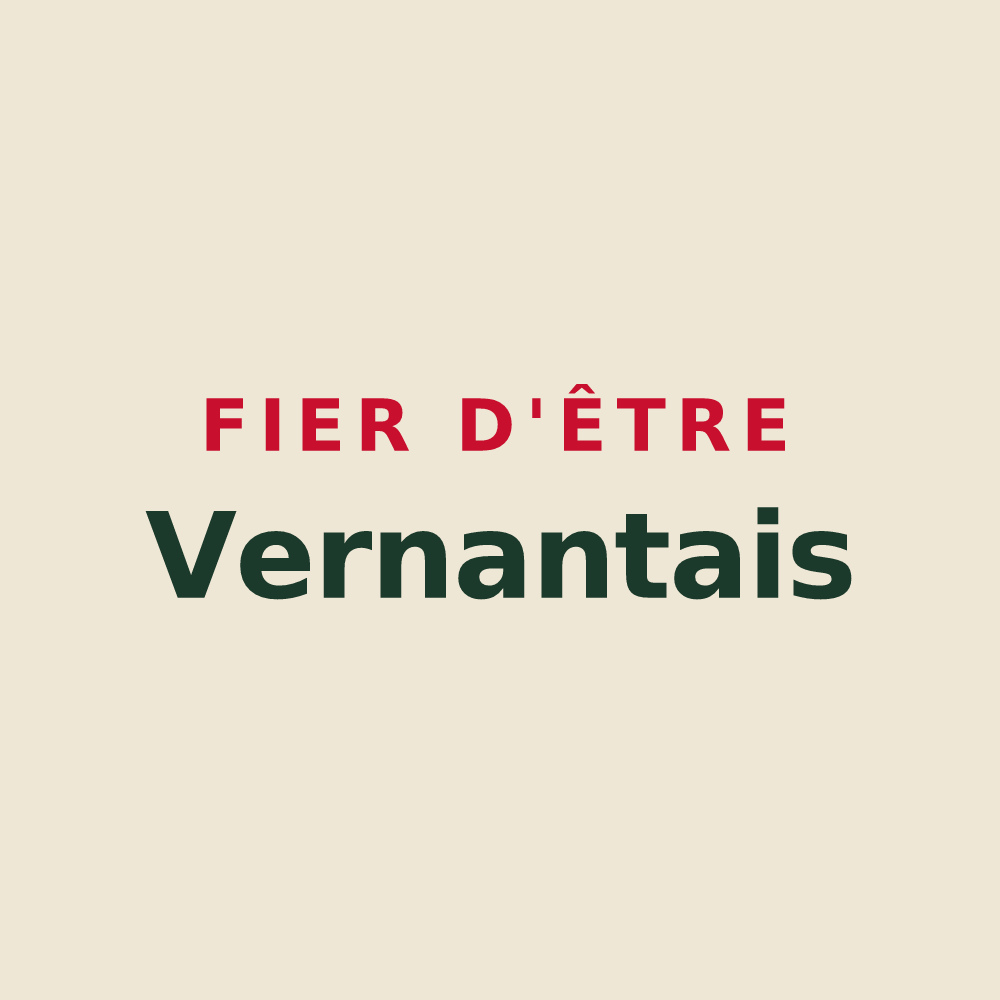 Tote bag « Fier d'être Vernantais » — design pour Vernantes