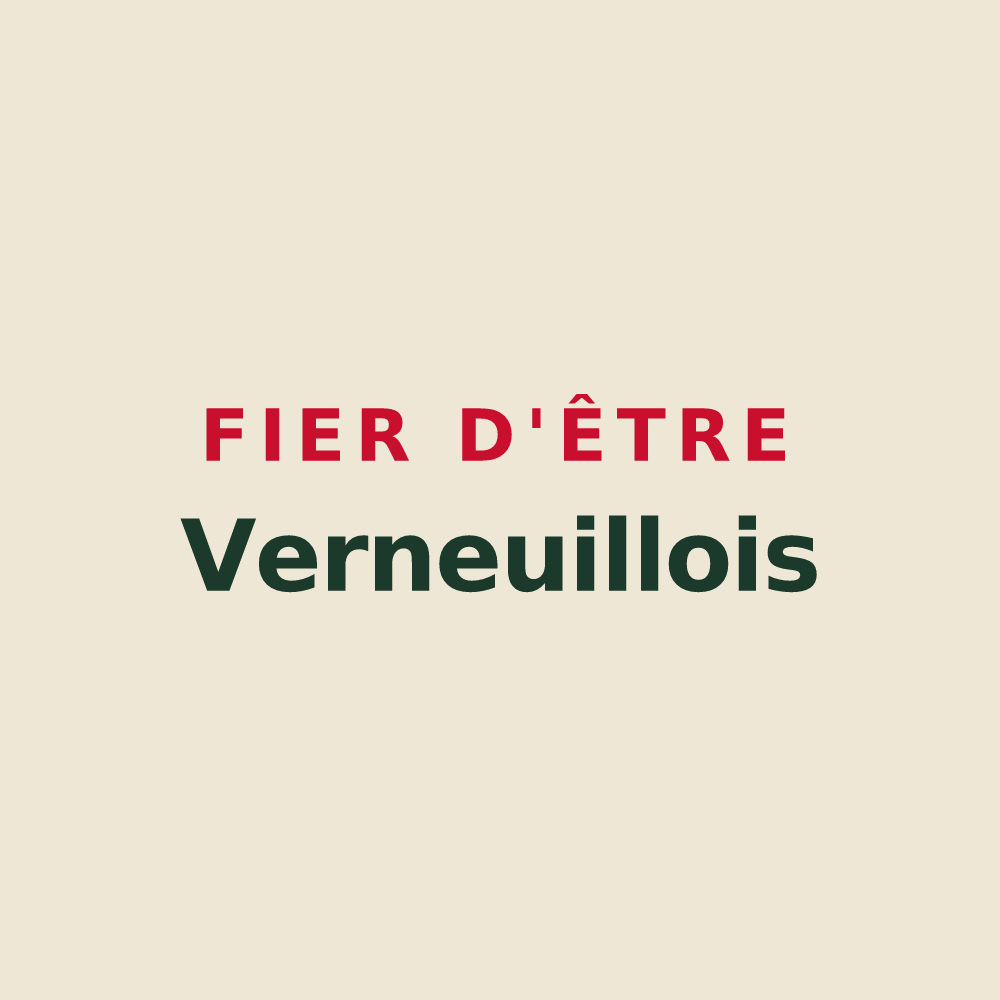 Tote bag « Fier d'être Verneuillois » — design pour Verneuil-en-Bourbonnais