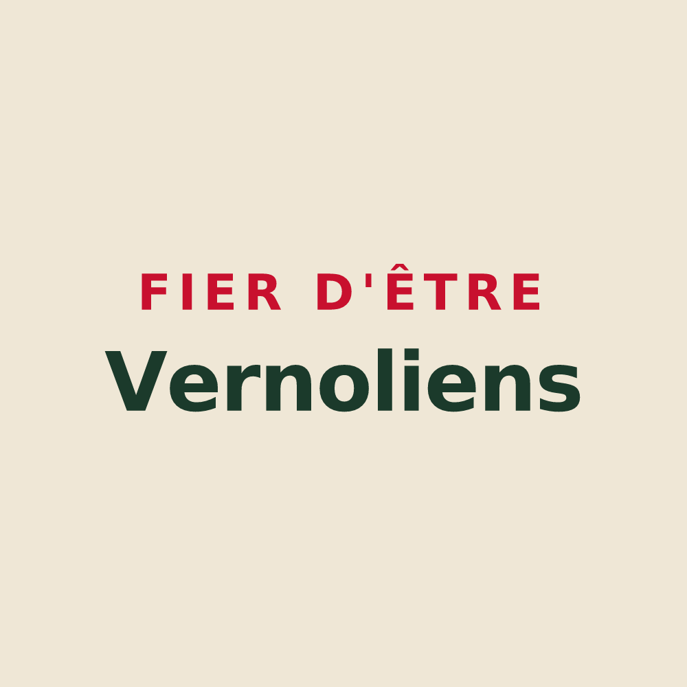 Tote bag « Fier d'être Vernoliens » — design pour Verneuil-sur-Seine
