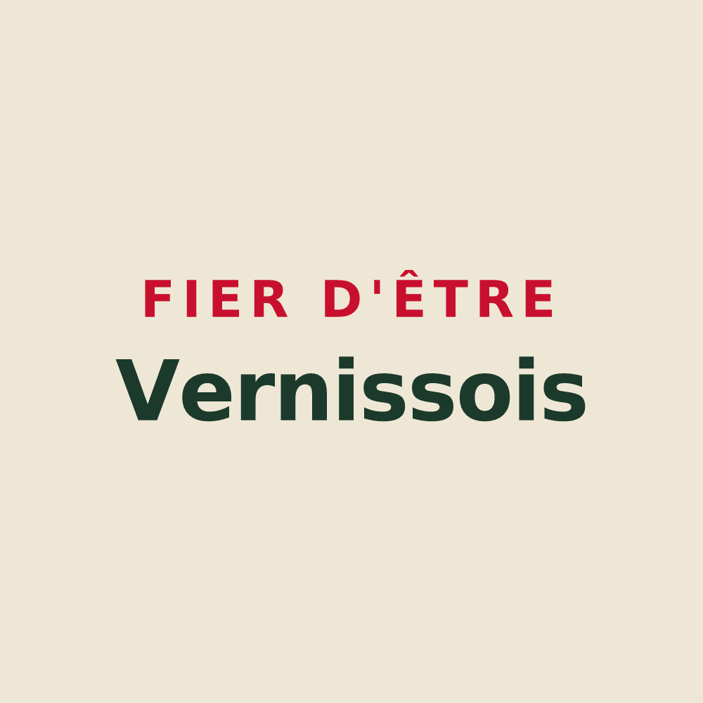 Tote bag « Fier d'être Vernissois » — design pour Vernie