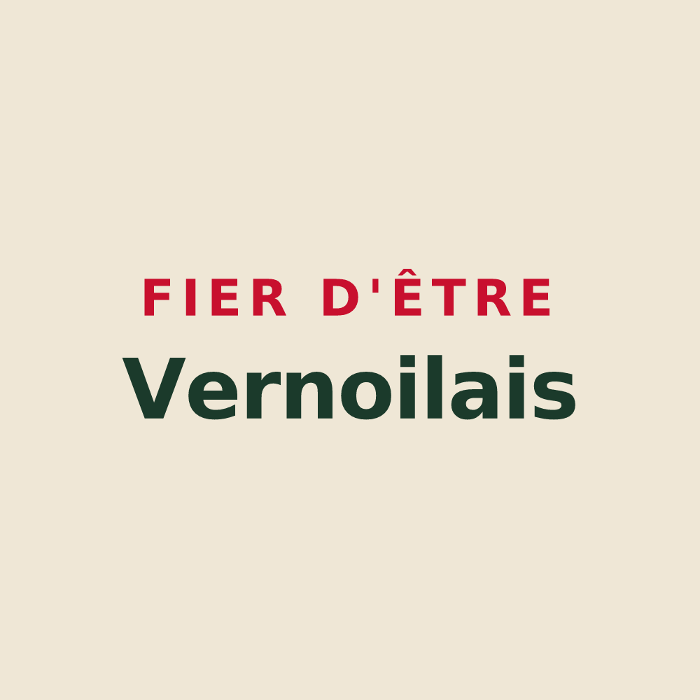 Tote bag « Fier d'être Vernoilais » — design pour Vernoil-le-Fourrier