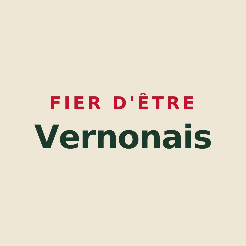 Tote bag « Fier d'être Vernonais » — design pour Vernon