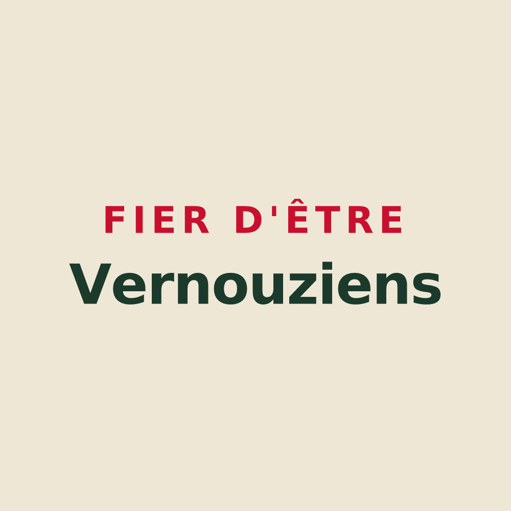 Tote bag « Fier d'être Vernouziens » — design pour Vernoux-en-Gâtine