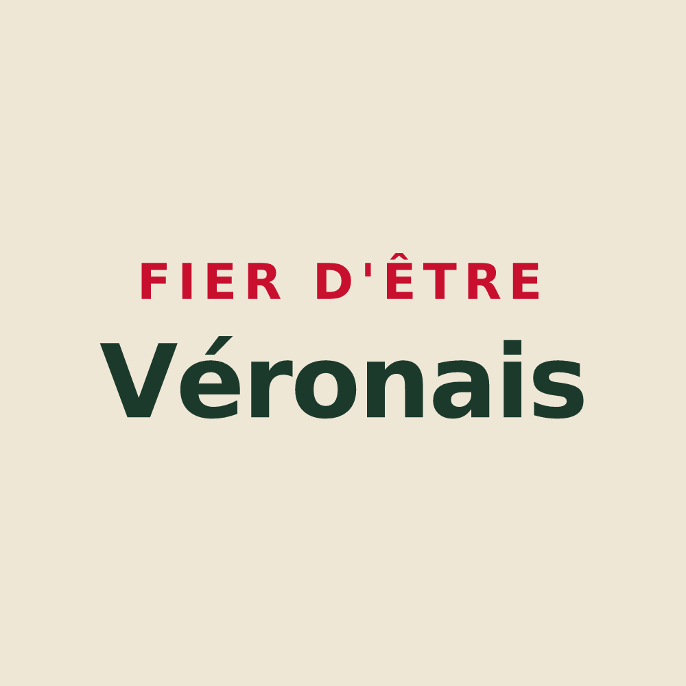 Tote bag « Fier d'être Véronais » — design pour Véron