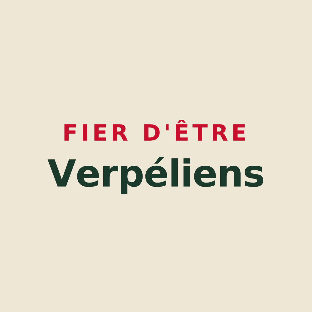 Tote bag « Fier d'être Verpéliens » — design pour Verpel