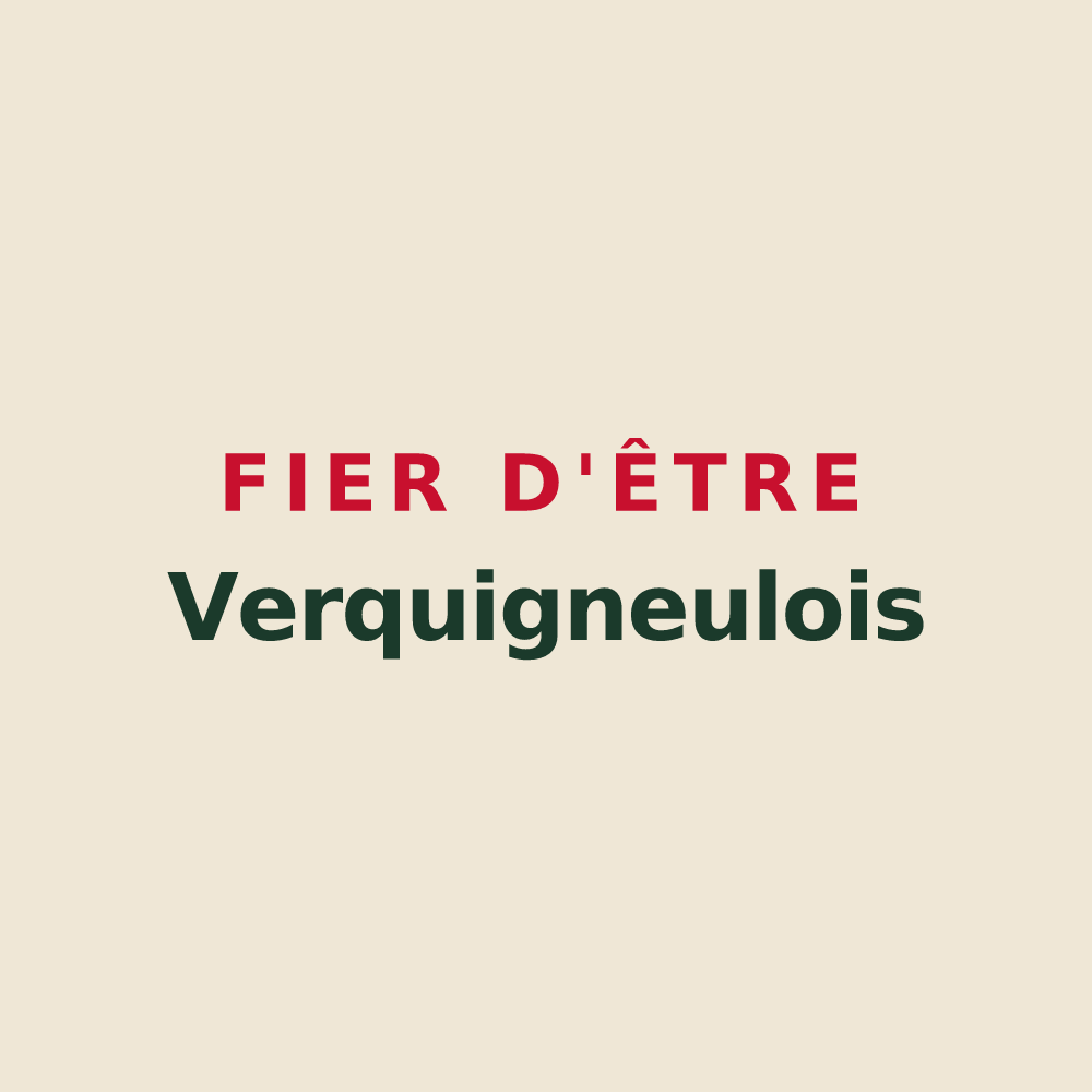 Tote bag « Fier d'être Verquigneulois » — design pour Verquigneul