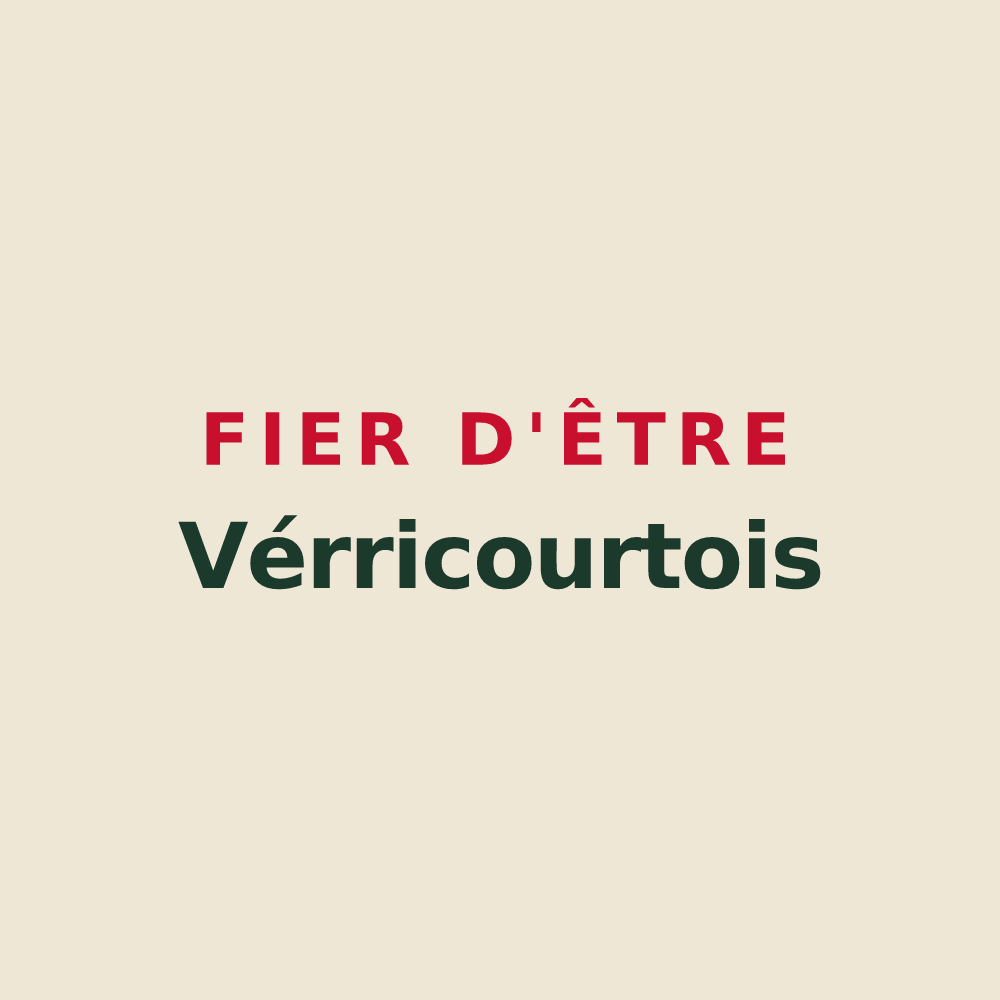 Tote bag « Fier d'être Vérricourtois » — design pour Verricourt