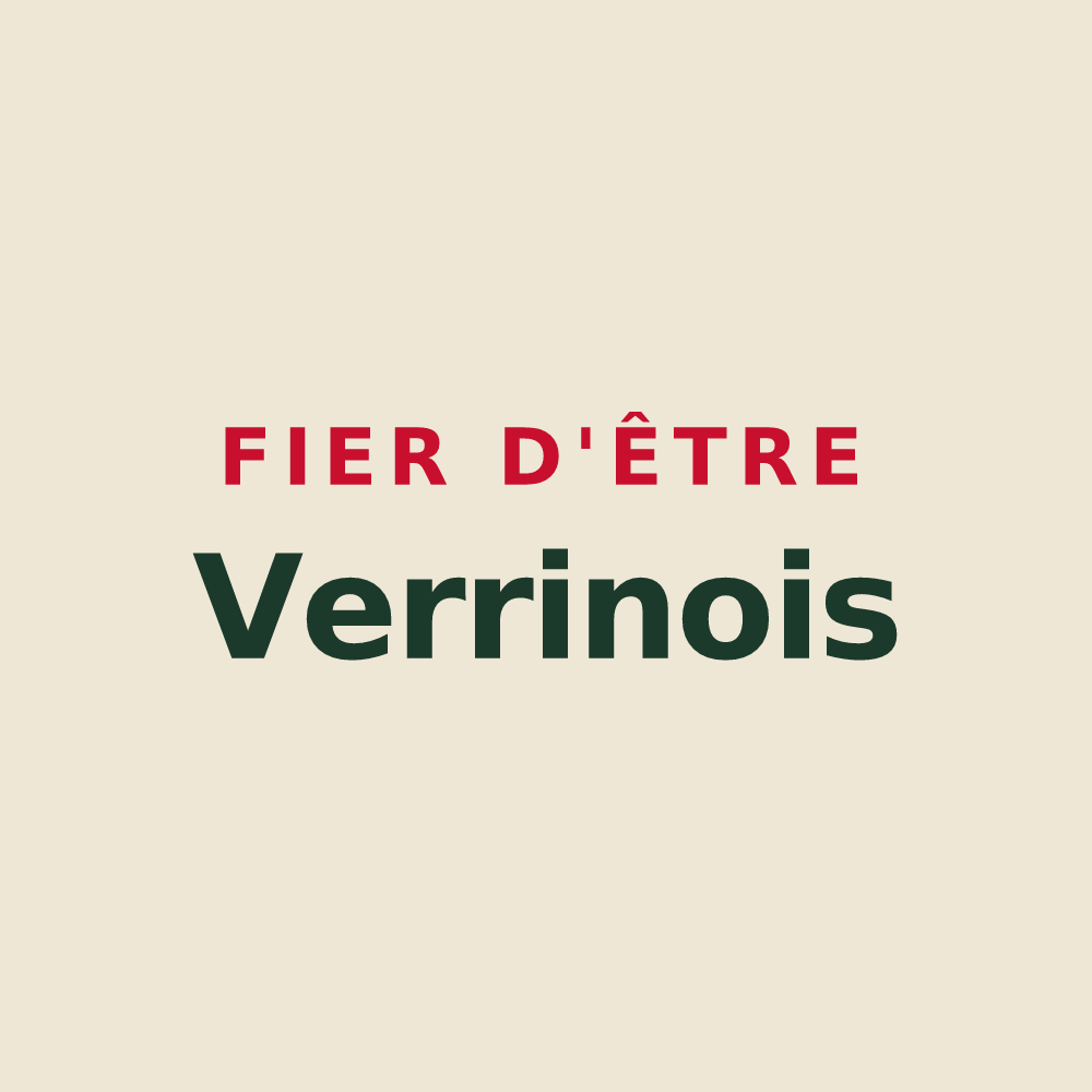 Tote bag « Fier d'être Verrinois » — design pour Verrie