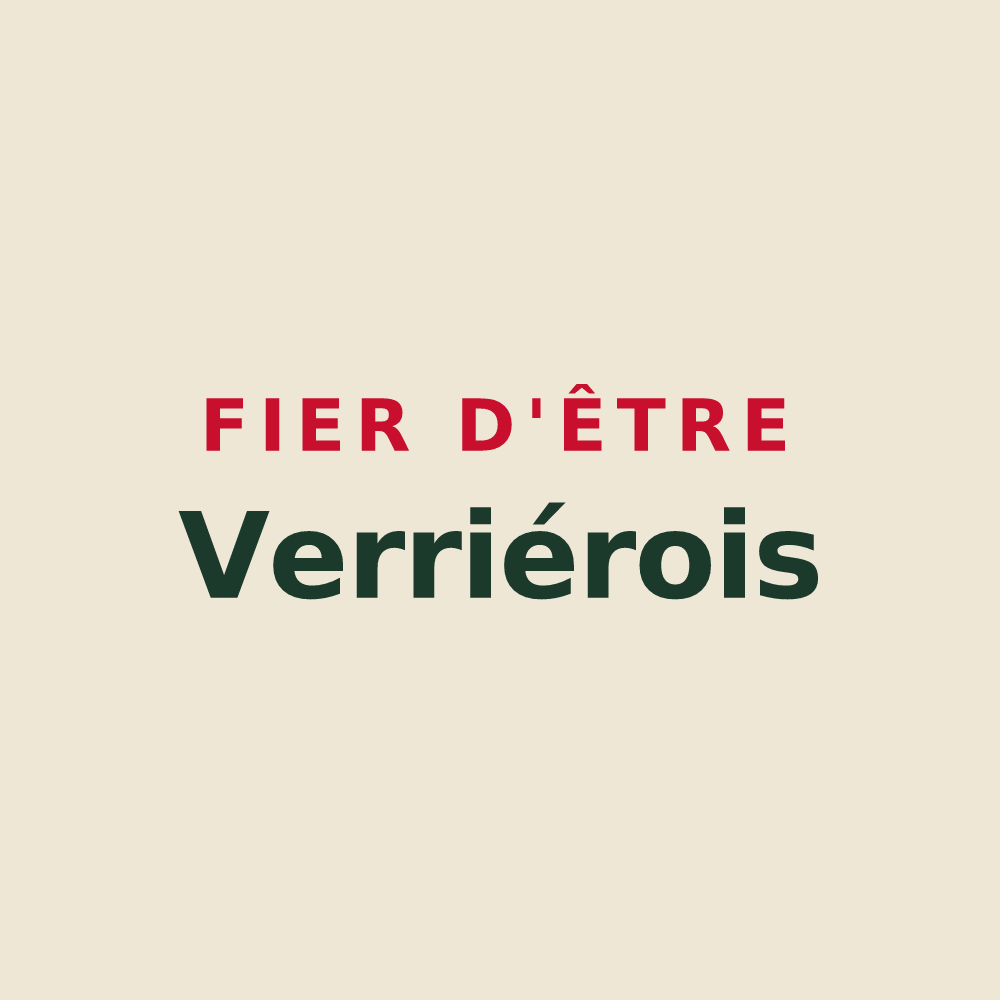 Tote bag « Fier d'être Verriérois » — design pour Verrières