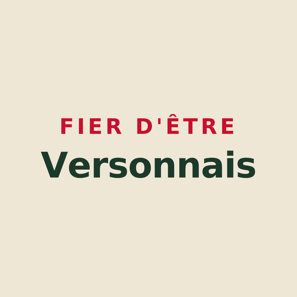 Tote bag « Fier d'être Versonnais » — design pour Verson