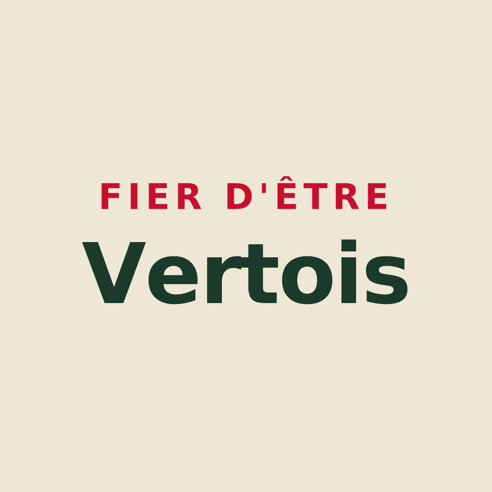 Tote bag « Fier d'être Vertois » — design pour Vert