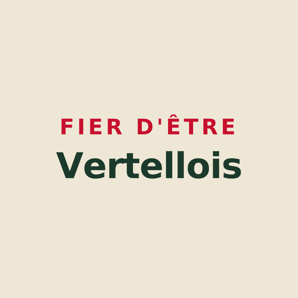 Tote bag « Fier d'être Vertellois » — design pour Vertault