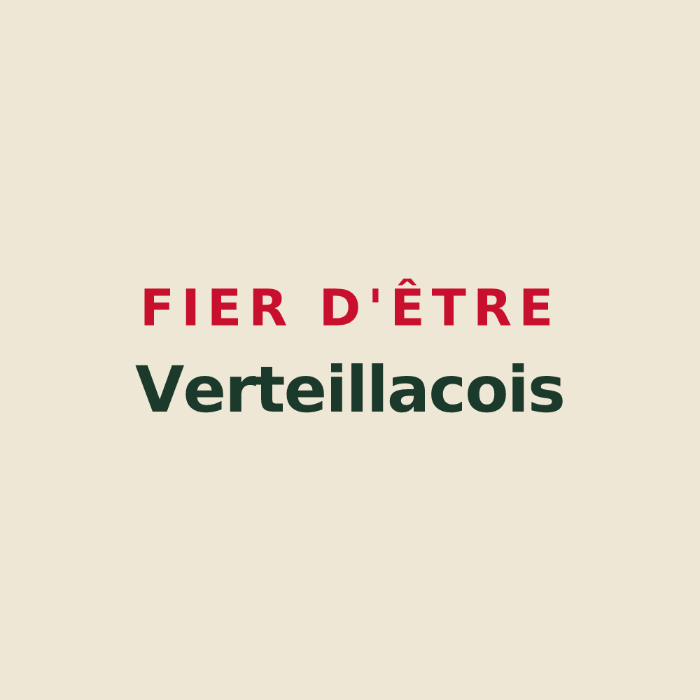 Tote bag « Fier d'être Verteillacois » — design pour Verteillac