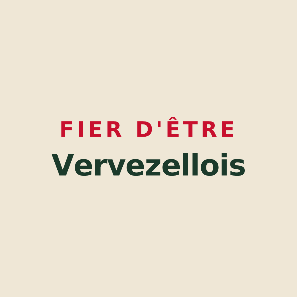 Tote bag « Fier d'être Vervezellois » — design pour Vervezelle