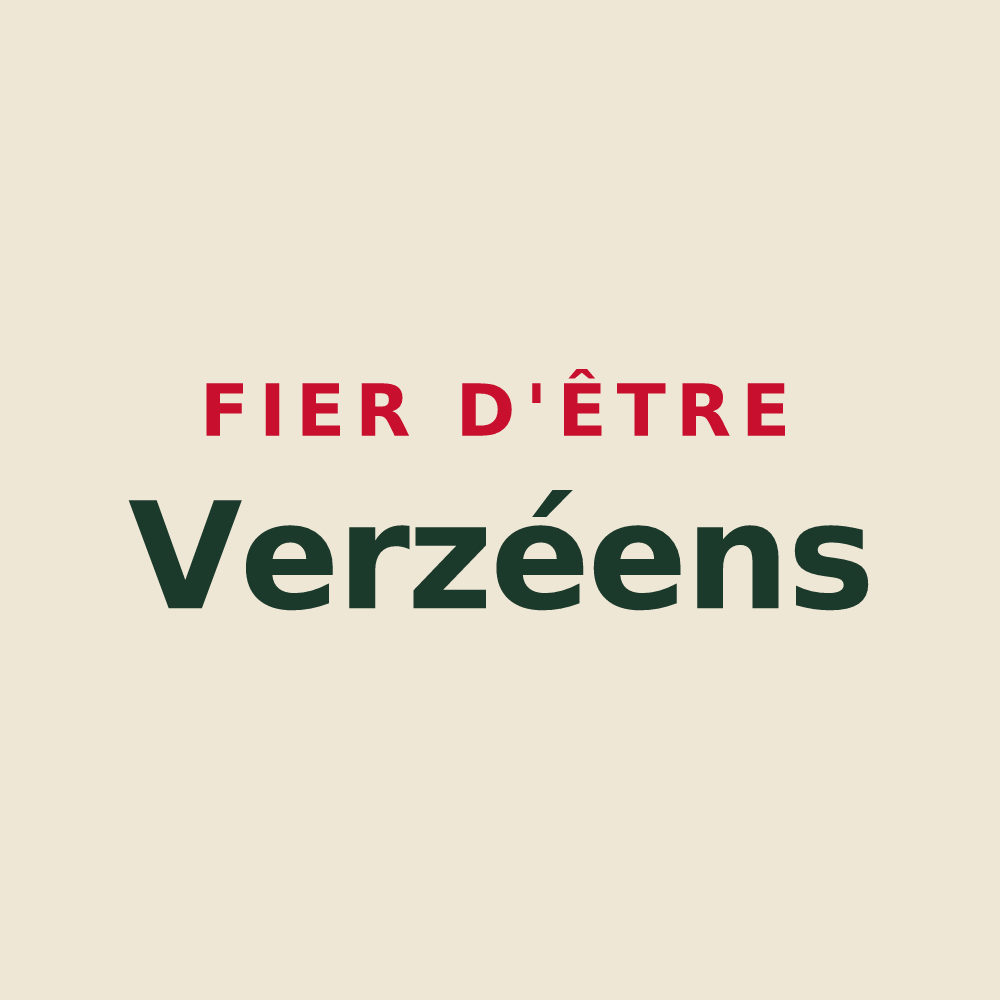 Tote bag « Fier d'être Verzéens » — design pour Verzé
