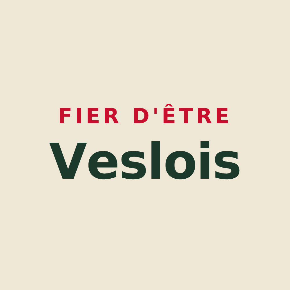 Tote bag « Fier d'être Veslois » — design pour Vesles-et-Caumont