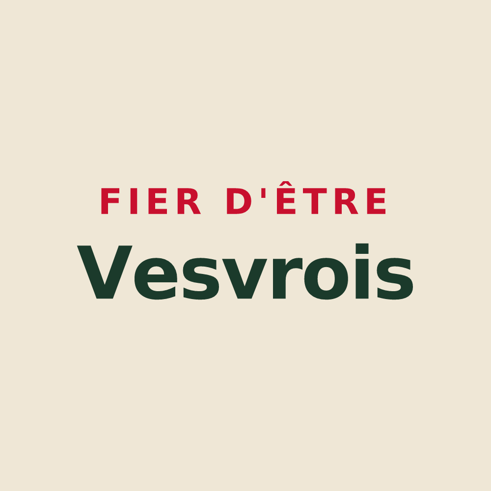 Tote bag « Fier d'être Vesvrois » — design pour Vesvres-sous-Chalancey